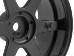 (3846) Disky TE37 Black (+6mm offset) (2ks)
