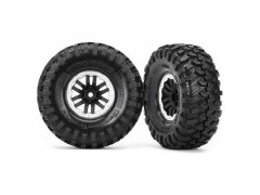 (TRA8272X) Kola 1.9 TRX-4 Sport černý, pneu Canyon Trail (2ks)