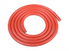 (C-50105) Corally silikonový kabel Super Flex 10AWG červený (1m)