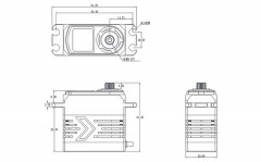 (SRT-BH922S) Servo SRT BH922S HiVolt Brushless
