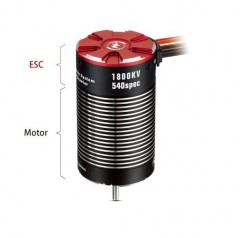 (HW30120401) QuicRun Fusion 540 1800kV s integrovaným ESC 40/160A