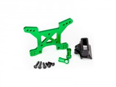 (TRA6739G) Traxxas věž předních tlumičů hliníková zelená