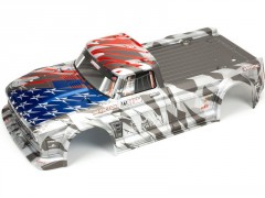 (ARA410006) Arrma karosérie stříbrná Infraction 6S BLX