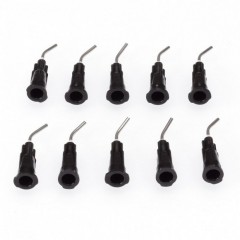 (RP-0287) Ocelové CA aplikační trubičky pro středně husté lepidlo, zahnuté (10ks)