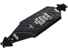 (ARA320570) Arrma šasi hliníkové CNC 7075 T6 LWB černé