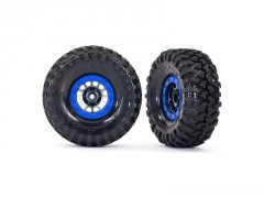 (TRA8182) Traxxas kolo 1.9", disk Method 105 černý chrom, pneu Canyon Trail (2ks)